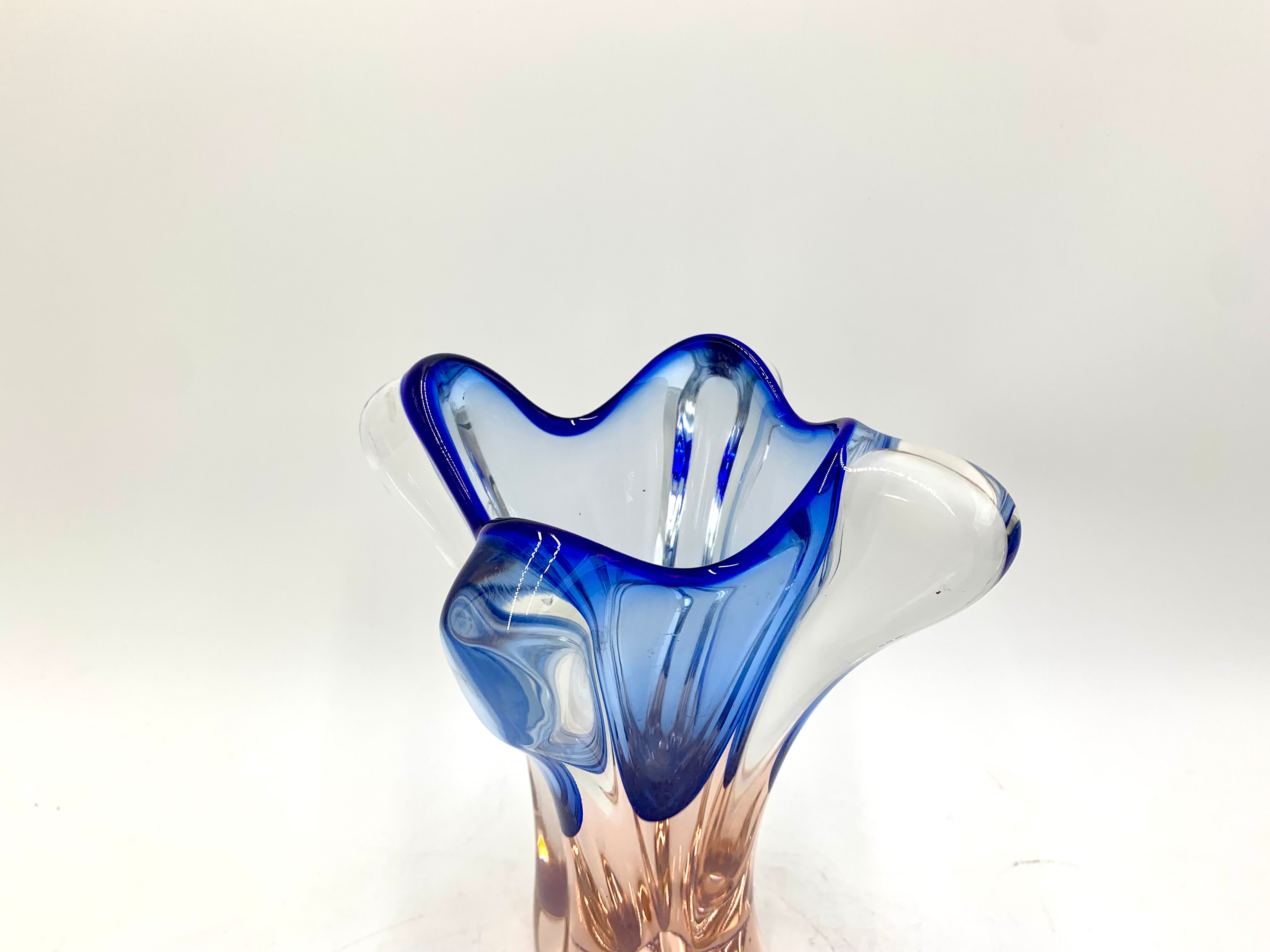 Vase, designed by J. Hospodek for Chribska Sklarna, Czechoslovakia, 1960s