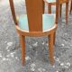 Suite de 6 chaises gondole Art Déco 1930