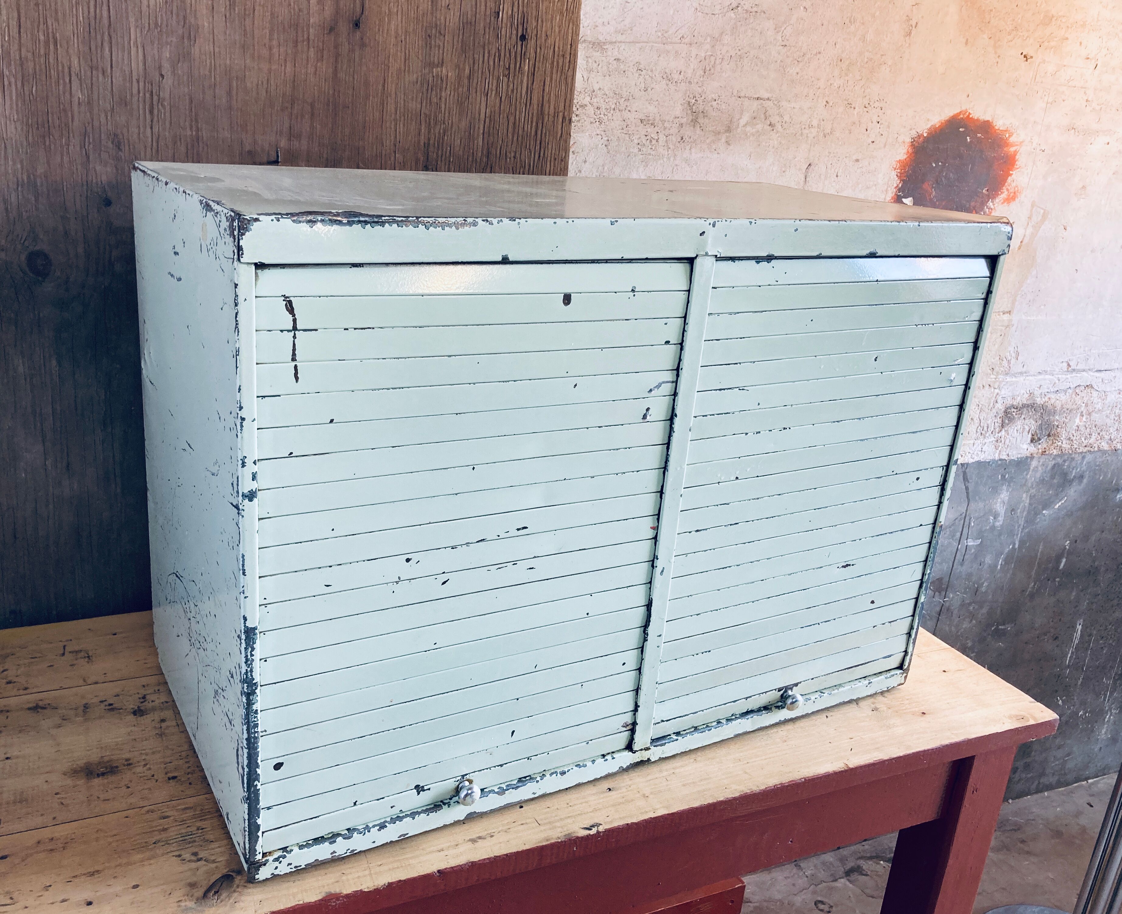 Furniture with mint curtains