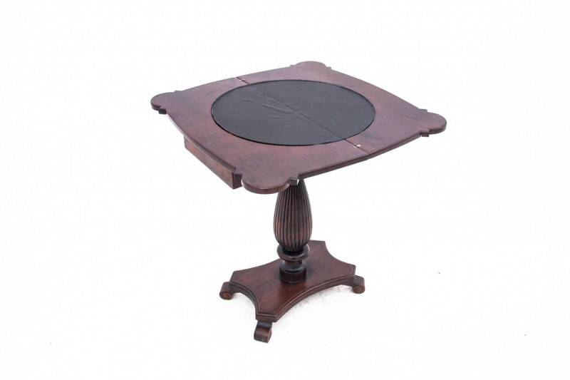 Card table, Northern Europe, turn of the 19th and 20th centuries.