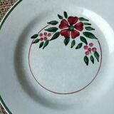 Ensemble de 6 Anciennes Assiettes à dessert  HBCM, modèle Simone