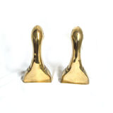 Paire de serre-livres canards