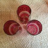 Set of 3 glasses and 1 pitcher