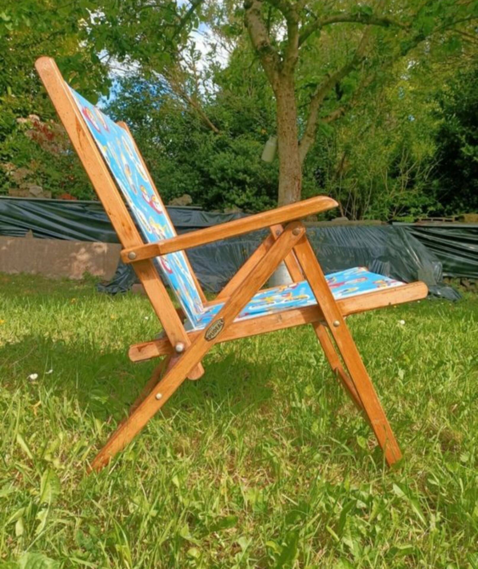 Retro folding chair Plideal