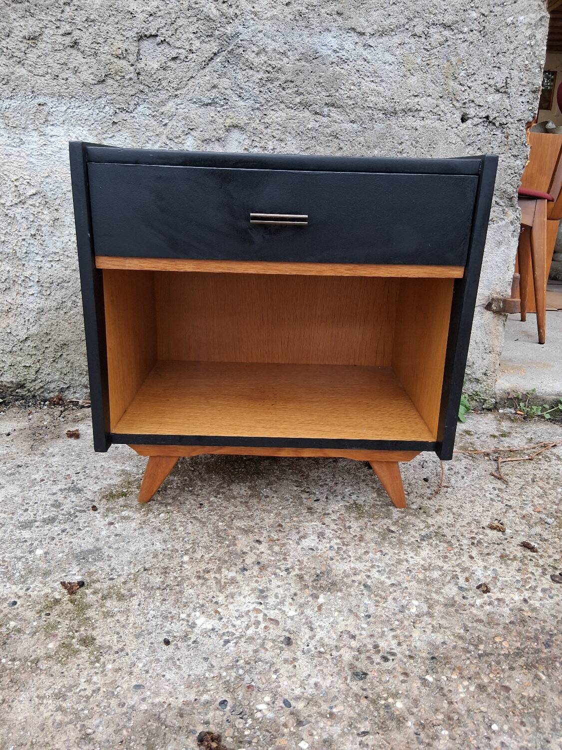 Vintage bedside table