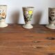 Trio of coffee cups
