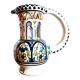 Deceptive pitcher in glazed earthenware