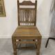 Chaise paysanne ancienne en bois