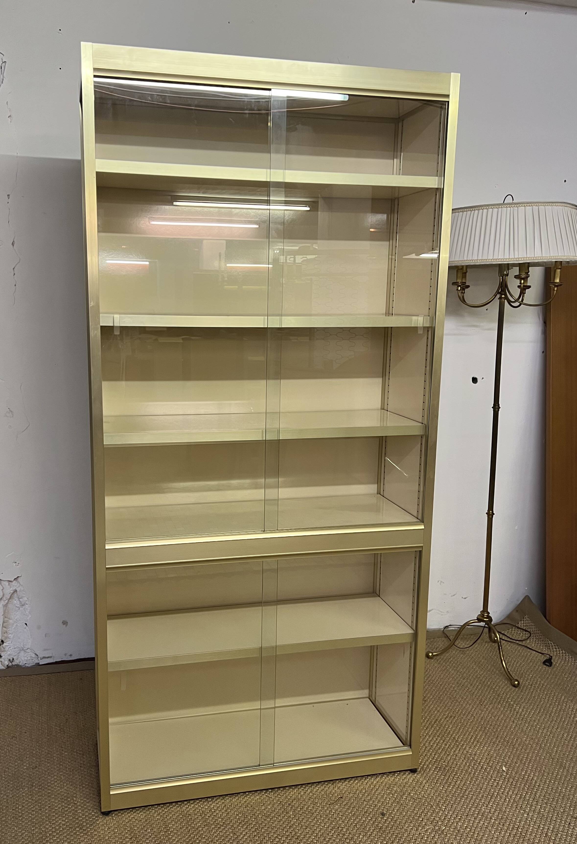 Vintage library display case