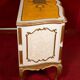 1950s Italian commodity in painted and gilded wood