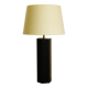 Lampe hexagonale en marbre noir dans le style  de Jules Wabbes