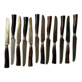 Set de 12 couteaux anciens Fontenille Pataud