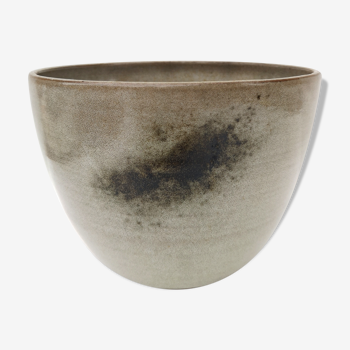 Enamelled stoneware bowl Thierry and Chantal Robert