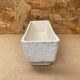 Antique vetter cactus pot white beige ceramic w. germany vintage