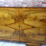 Renovated sideboard mid century, art deco, 1960s Poland