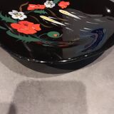 Decorative Longwy enamel plate