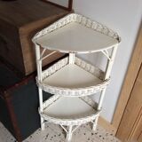 Rattan shelf