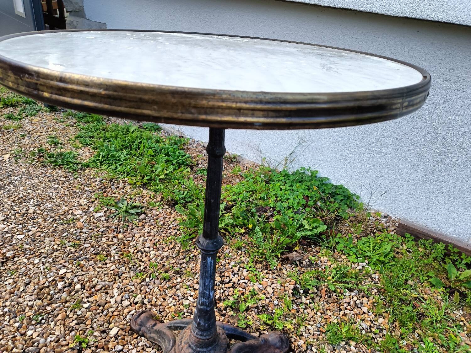 Table bistrot ronde ancienne