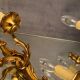 Pair of Louis XV style gilded bronze sconces