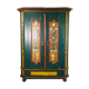 Painted Bavarian wardrobe, Germany 19th's