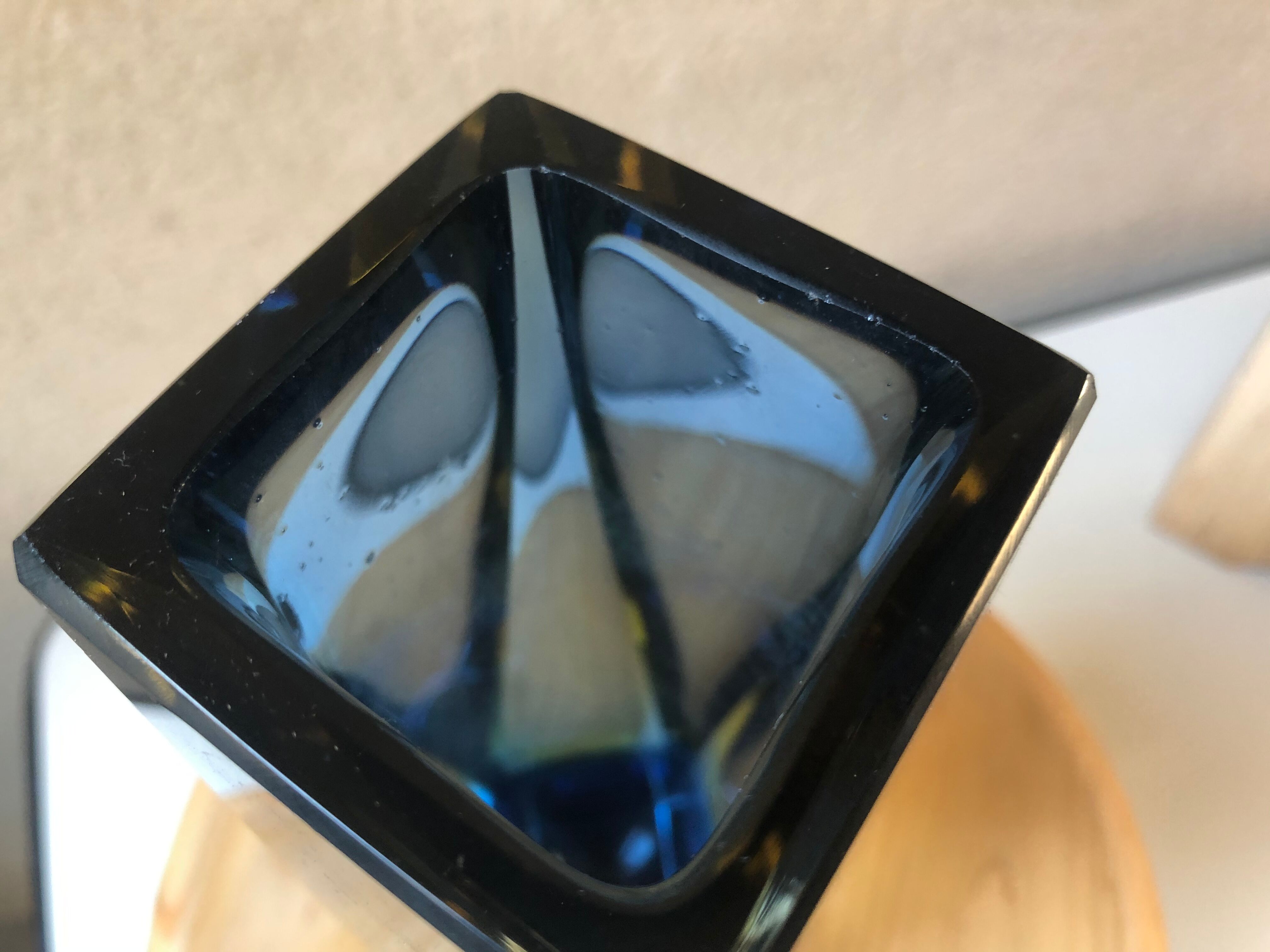 Murano glass Sommerso Flavio Poli vintage 70