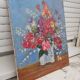 Oil painting on canvas "Bouquet"