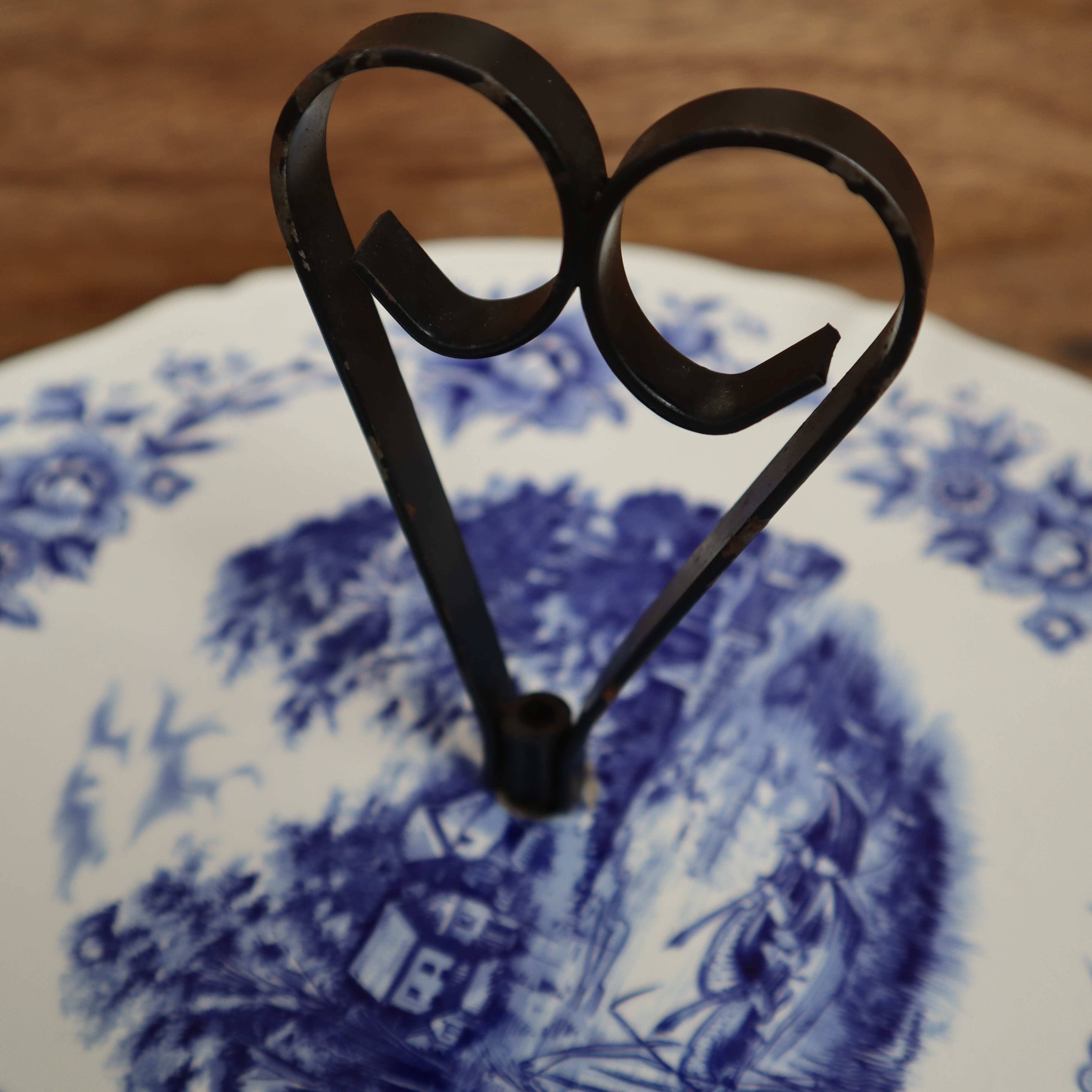 Sarreguemines cheese platter Romantic model