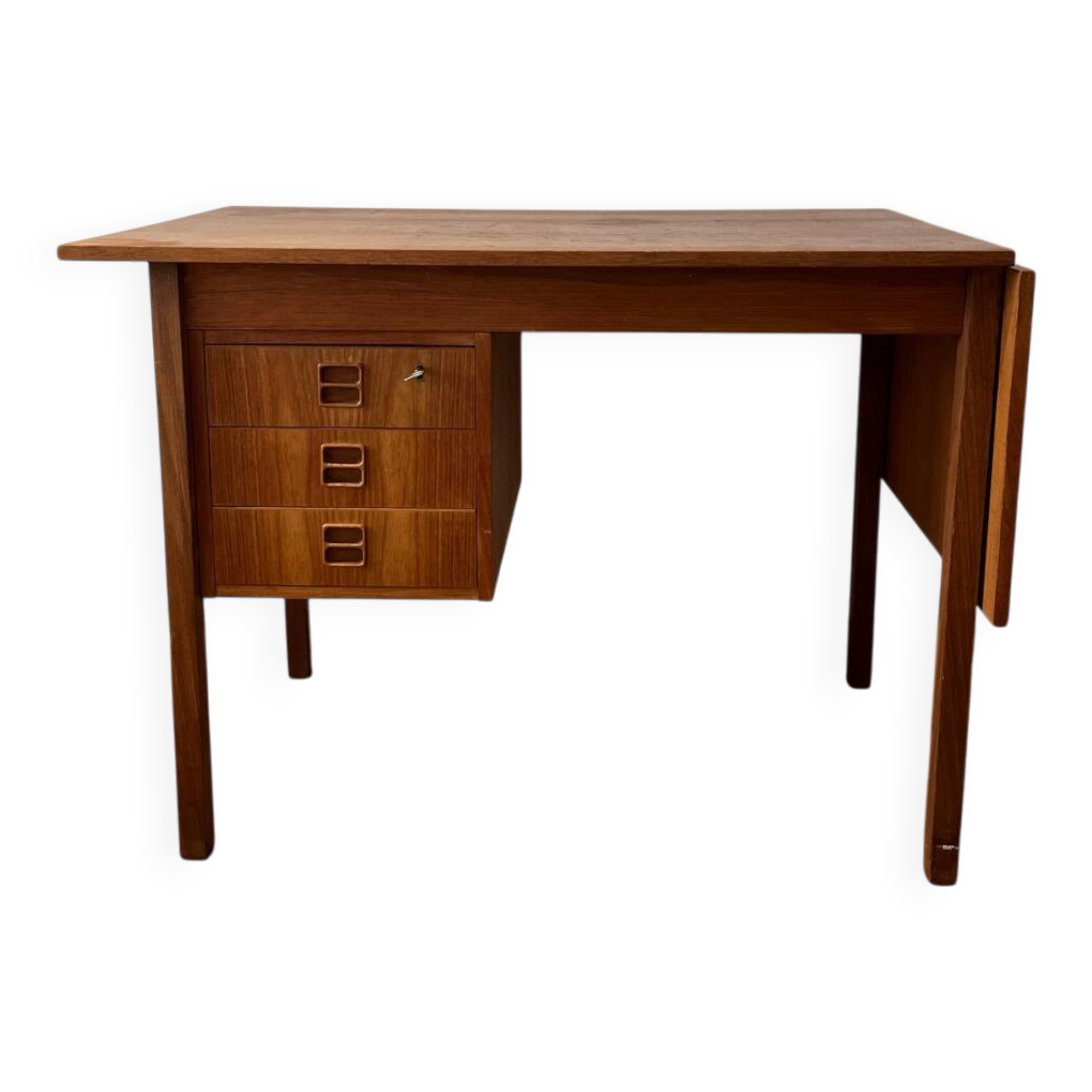Danish Scandinavian desk in teak from the 1960s.
