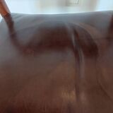 2 Fristho Franeker chairs, Scandinavian, teak and leather.