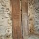 Pair of antique French oak doors – Late 19th century