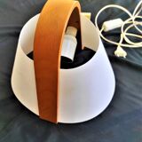 Scandinavian adjustable wall lamp from the 1960s/1970s in wood