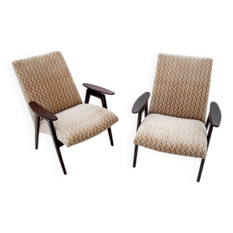 Paire de fauteuils, Pologne, années 1960.