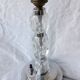 Pied de lampe verre