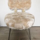 Vintage Pelfran shaggy armchair