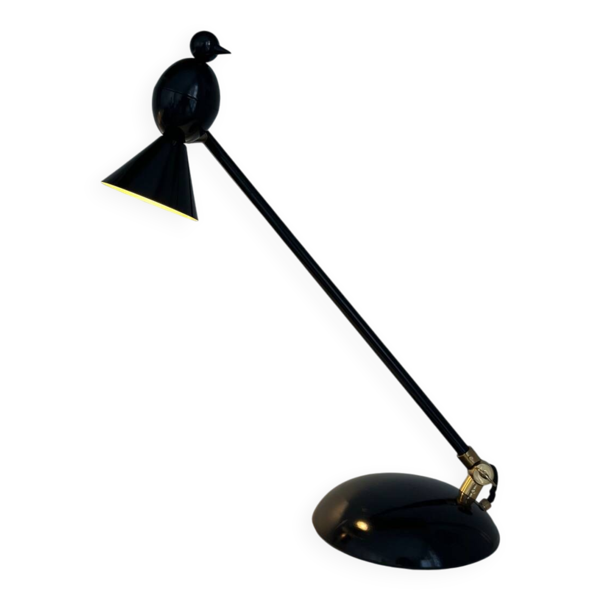 Atelier Areti Alouette table lamp, black/brass