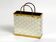 Stunning 1980s brass magazine rack in Hollywood Regency design