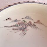 Rice dish with snowy landscape decoration 1830 Japan