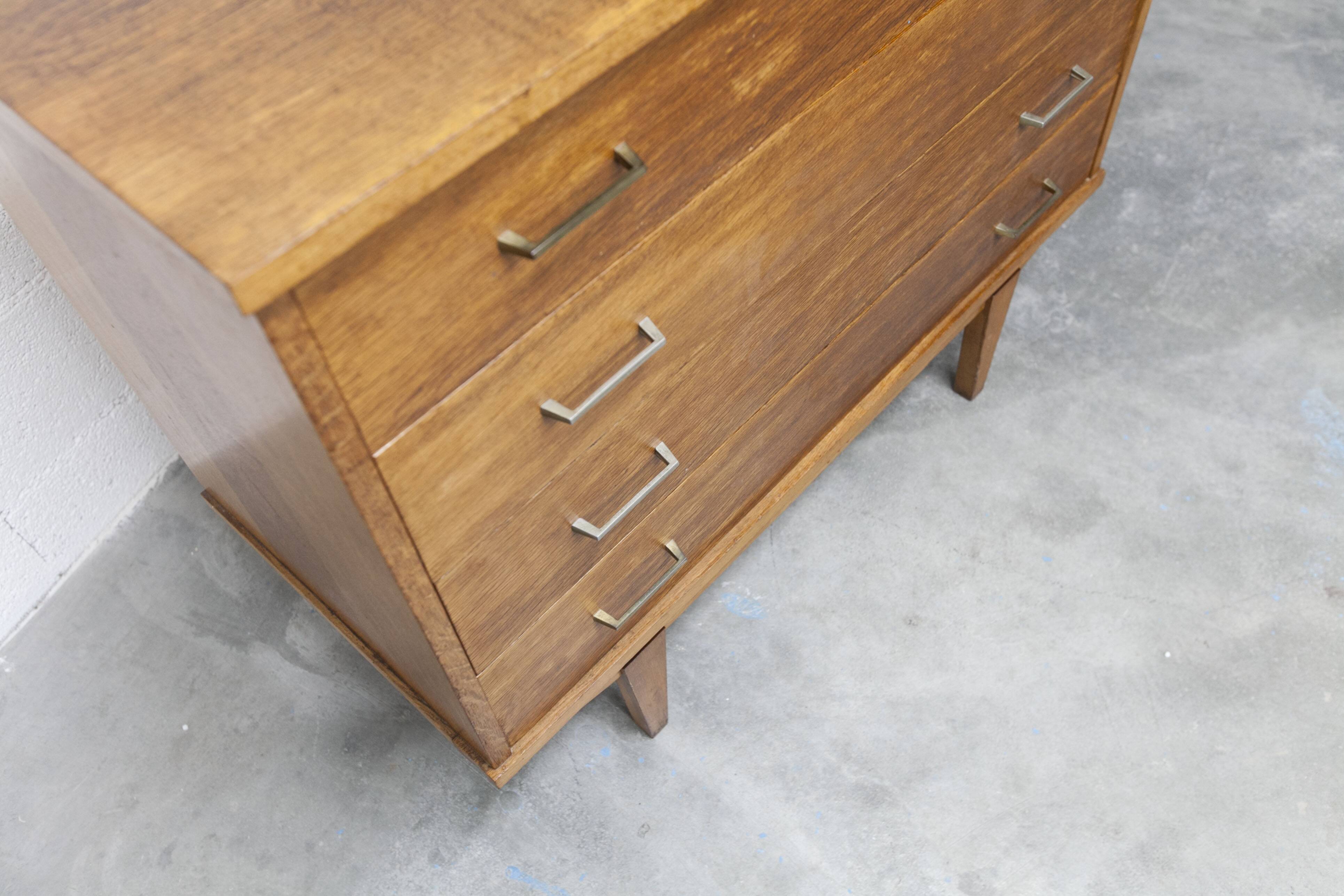 Commode scandinave 1960 4 tiroirs