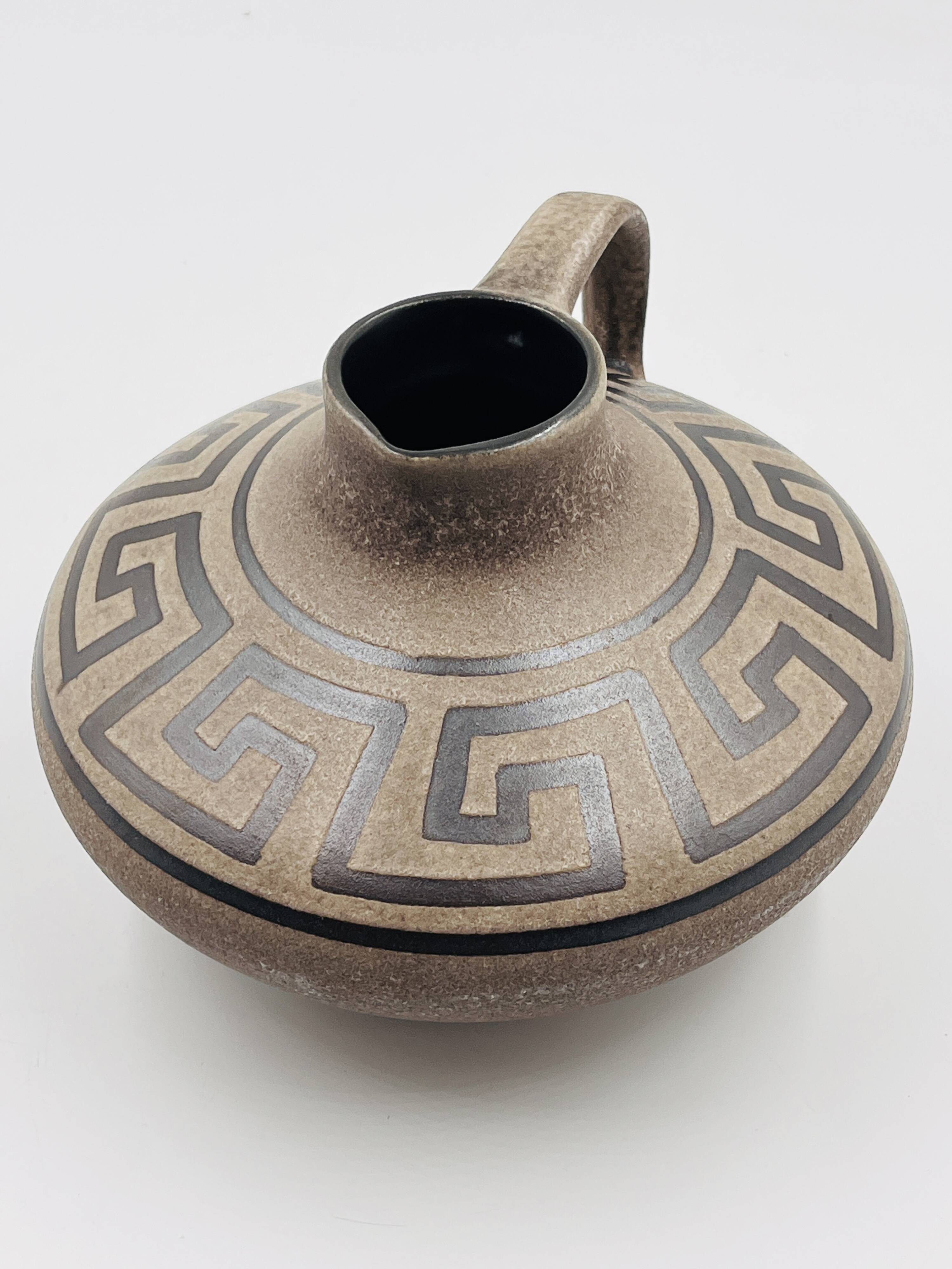 Vase from West Germany with Greek decoration