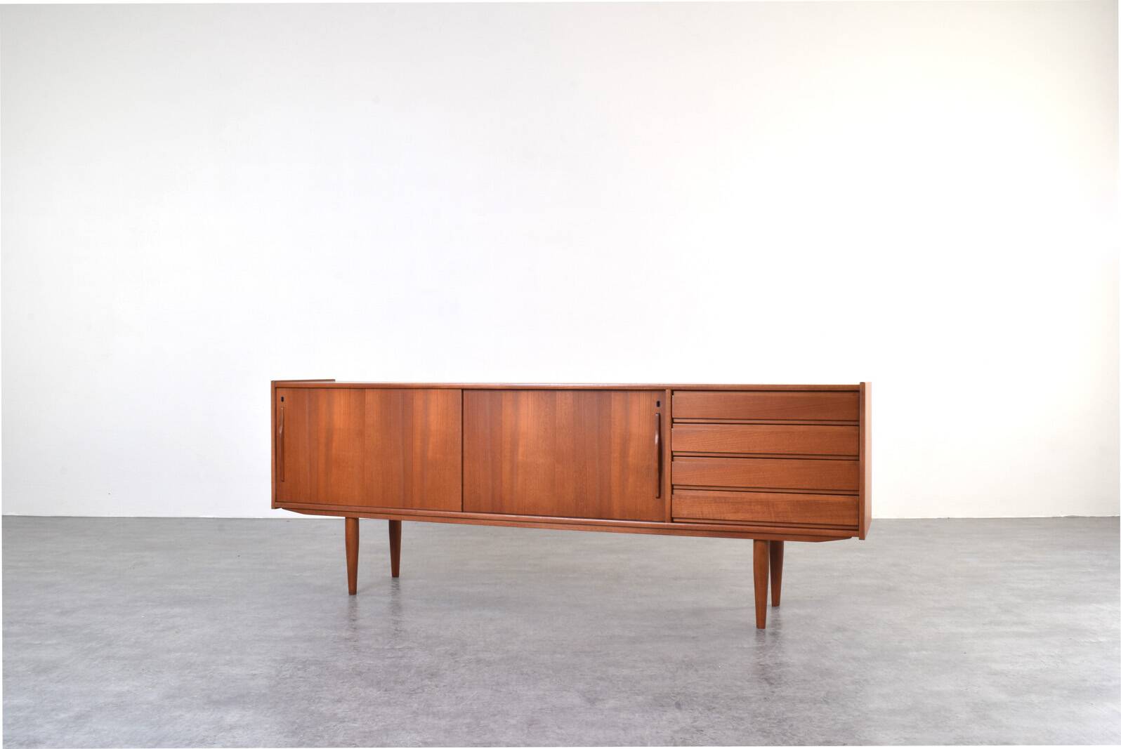 Mid-Century Danish Teak Sideboard, 1960s.
