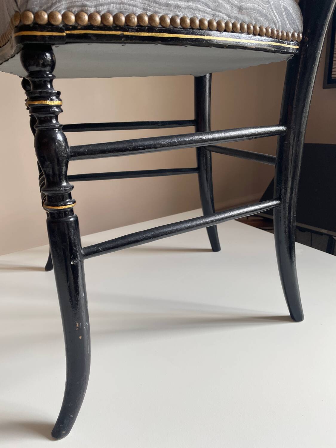 Second Empire theater chair