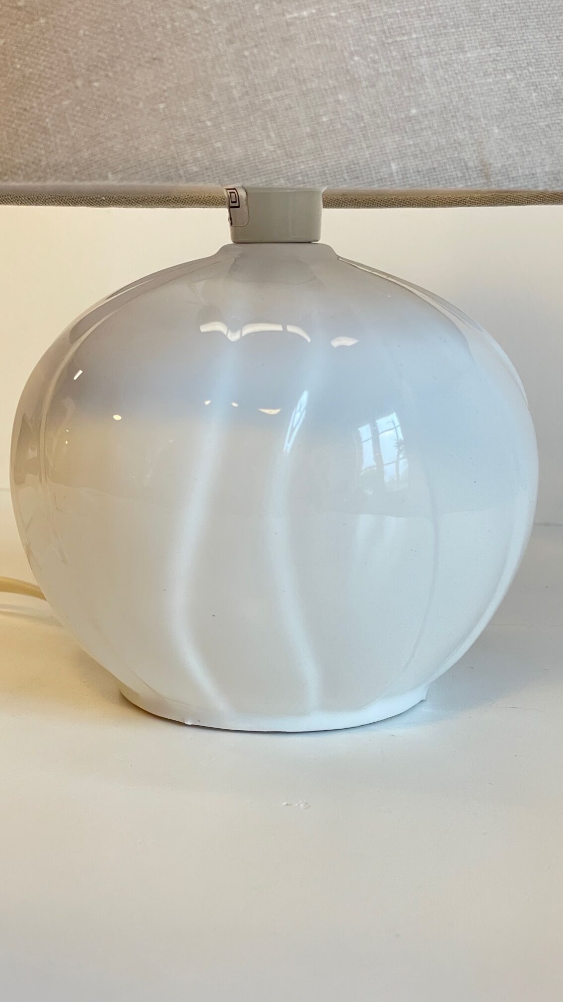 Lamp ball by relux italian ceramic vintage