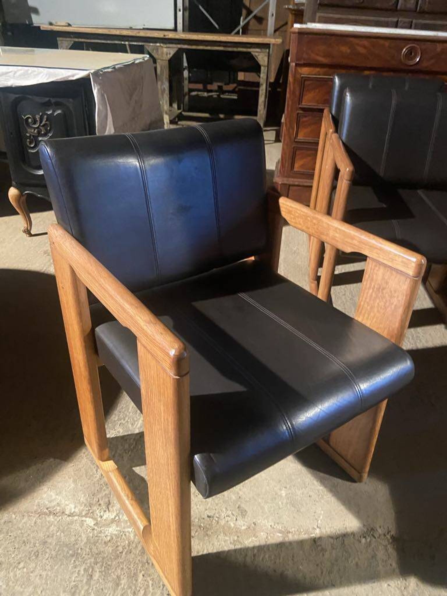 Set of 5 vintage Dialogo chairs by Afra and Tobia Scarpa for B&B Italia.