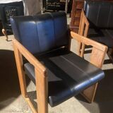 Set of 5 vintage Dialogo chairs by Afra and Tobia Scarpa for B&B Italia