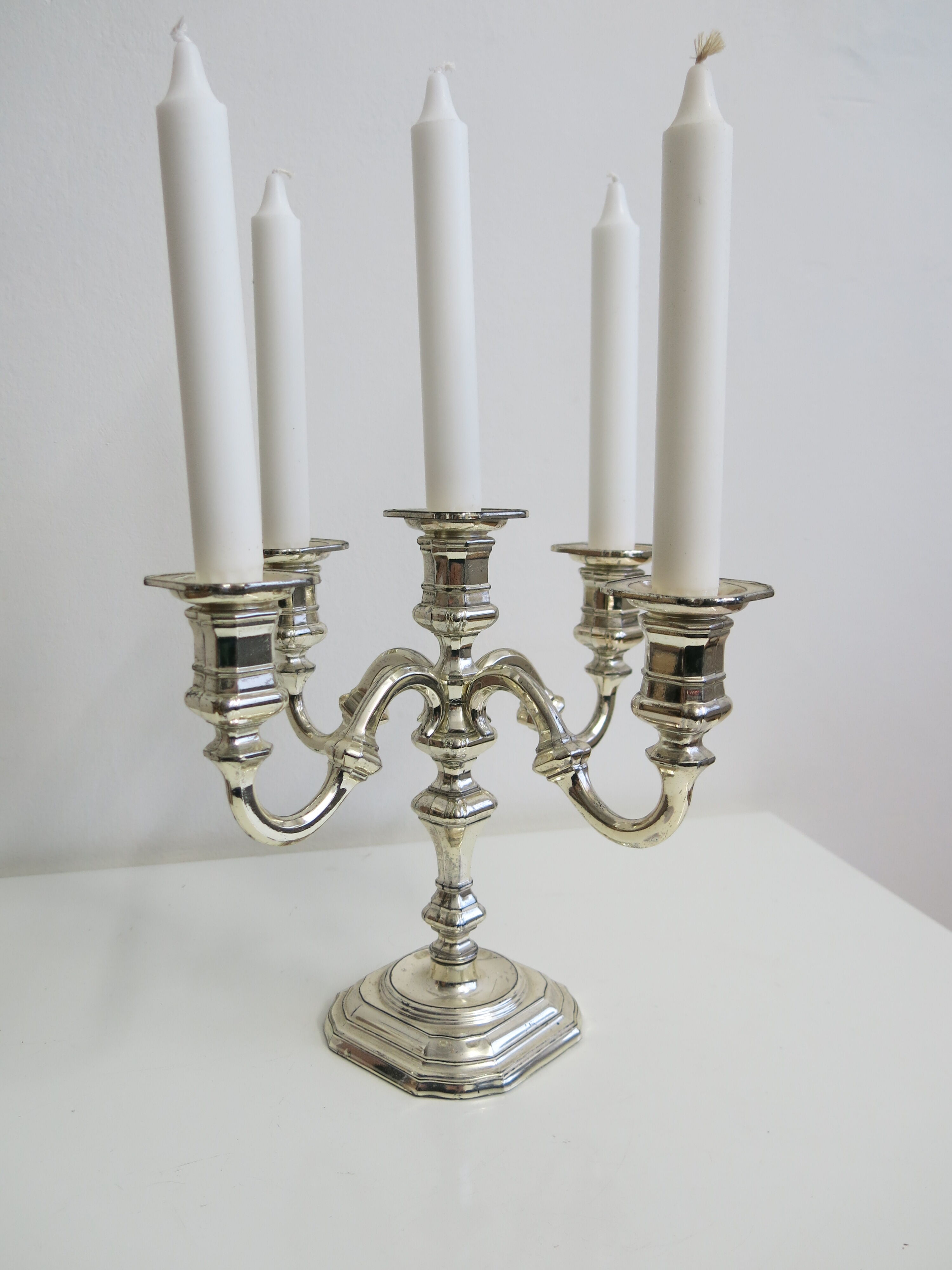 Five-arm candlestick from BMF West-Germany