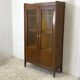 Vintage 1950s Parisian glass cabinet