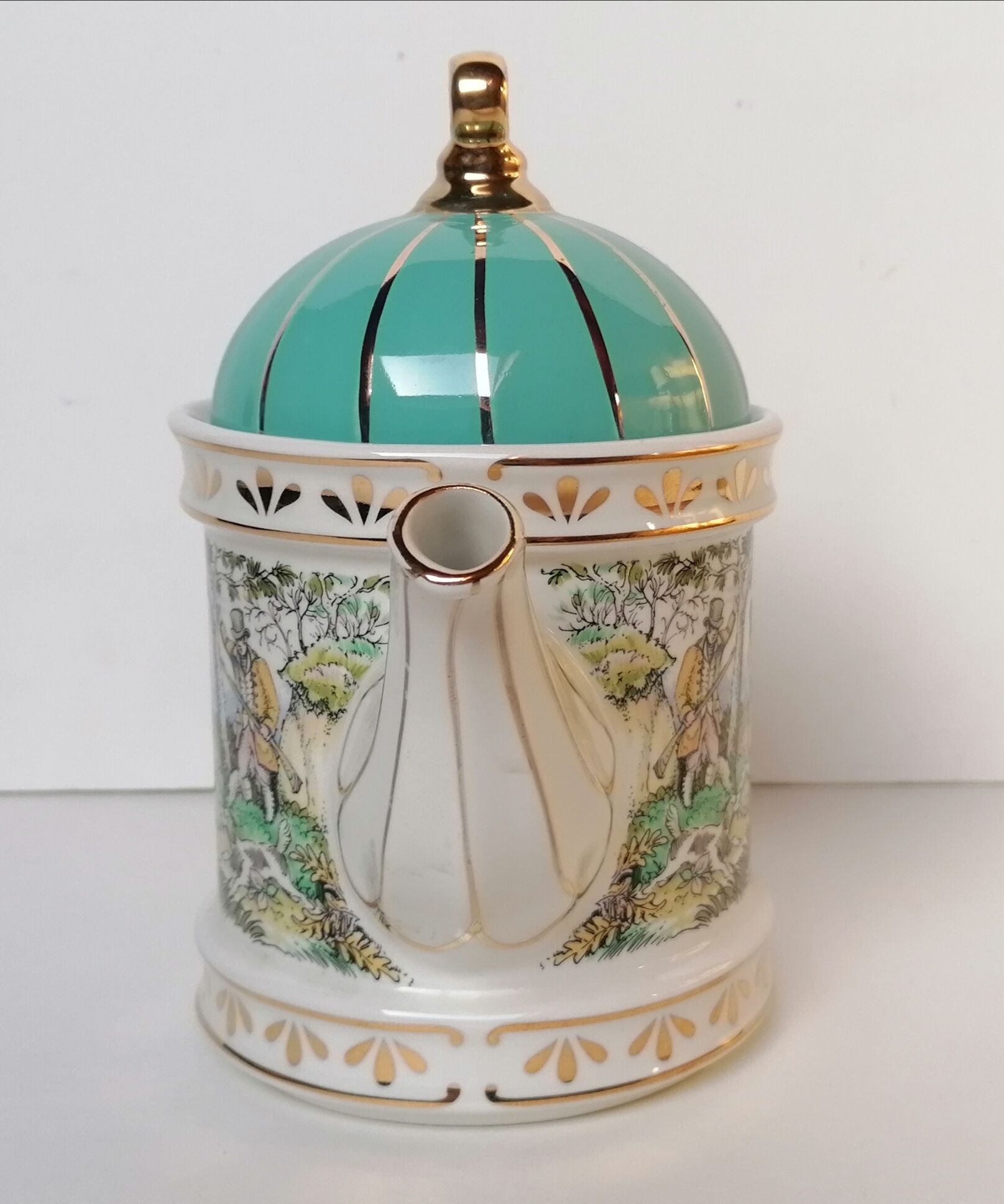 Teapot Sadler Staffordshire English ceramic