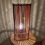 Wicker table lamp, 1970