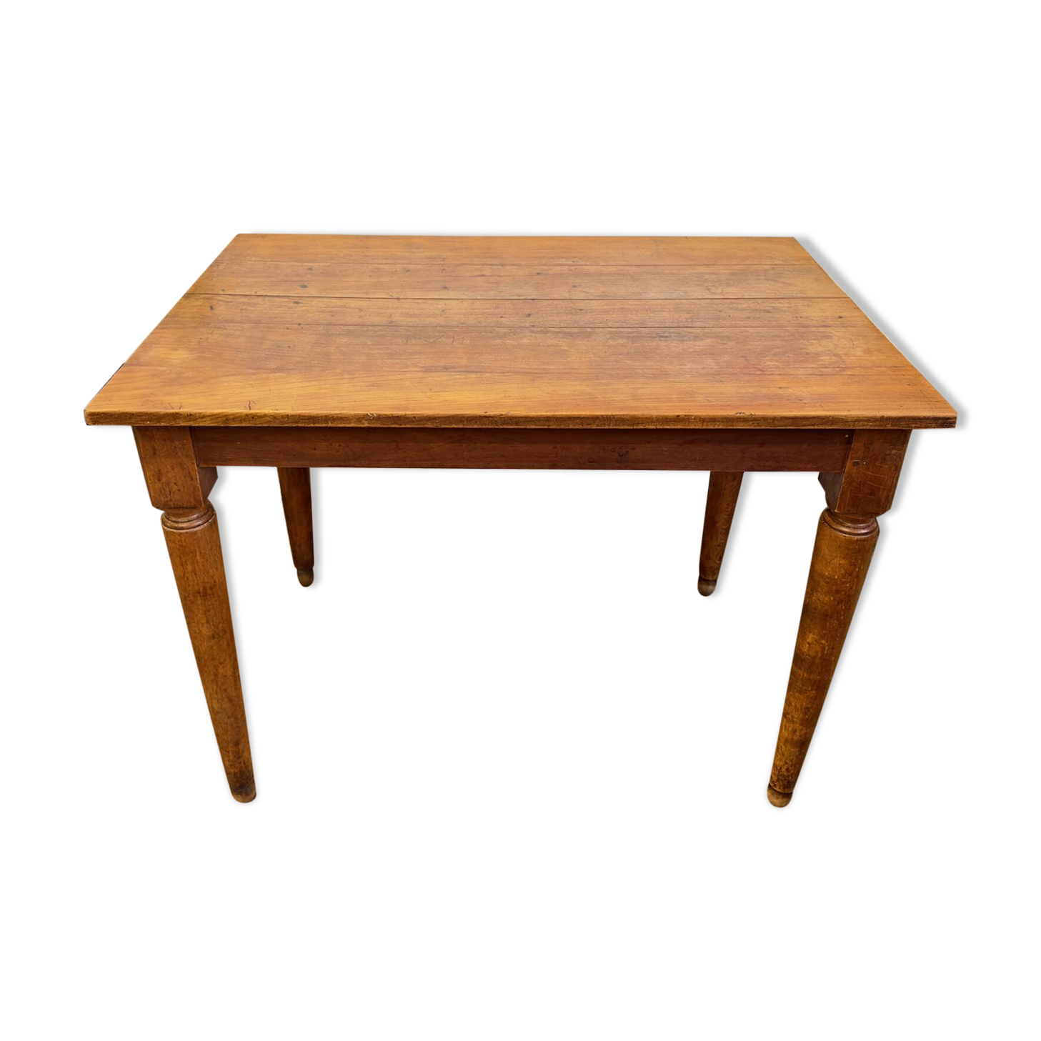Antique solid wood bistro table