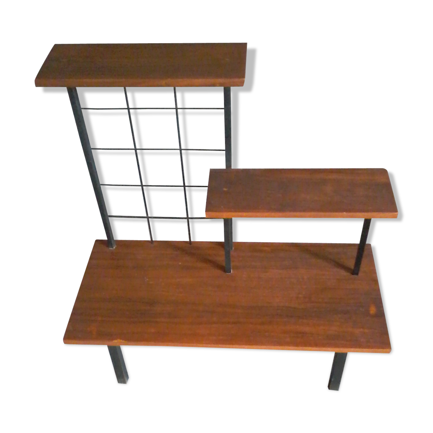 Wood and iron shelf 1950